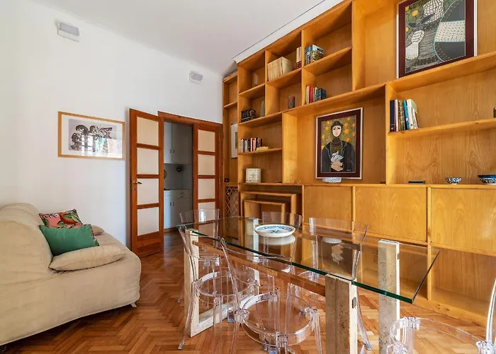 Guesthost - Sapienza & Borghese Comfy Apartamento